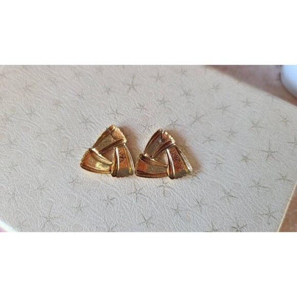 Patriotic Red White and Blue Enamel Stud Earrings - Picture 10 of 10